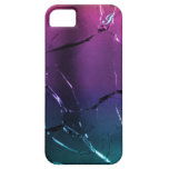 Caisse décorée d'un monogramme iridescente foncée coque iPhone 5 Case-Mate