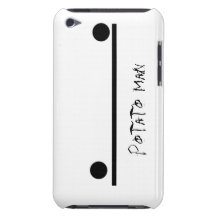 Caisse d'iPod d'homme de pomme de terre Coques Barely There iPod
