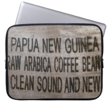 Caisse d'ordinateur portable de sac de café d'arab housse ordinateur