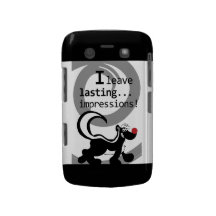 Caisse durable de Blackberry de mouffette d'impres Coque Blackberry Bold