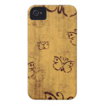 Caisse élégante affligée de l'iphone 4 de motif de coque iPhone 4