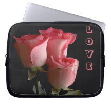 Caisse florale de douille d'ordinateur portable de housses ordinateur portable