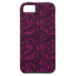 Caisse florale de point du motif 2 coques iPhone 5
