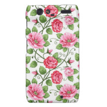 Caisse florale faite sur commande de Motorola Razr Coques Motorola Droid RAZR