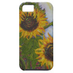 Caisse jaune de l'iPhone 5 de tournesols Coque iPhone 5 Case-Mate