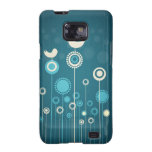 Caisse lunatique de galaxie de Samsung de jardin Coque Samsung Galaxy S2