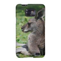 Caisse mignonne de galaxie de Samsung de kangourou Coque Samsung Galaxy S2