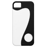 Caisse noire et blanche de l'iPhone 5 de zen iPhone 5 Case