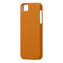 Caisse orange brûlée de l'iPhone 5 Coque Case-Mate iPhone 5
