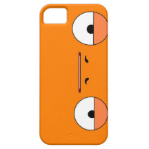 caisse orange de l'iphone 5 de mr.serious coque Case-Mate iPhone 5