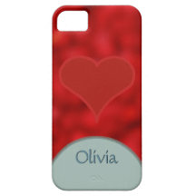Caisse personnalisée moderne trouble rouge d'Iphon iPhone 5 Case