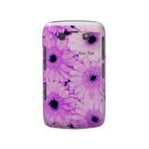 Caisse rose de Blackberry de marguerite Coque Blackberry Bold