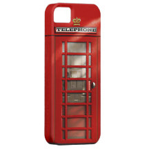 Caisse rouge britannique classique de l'iPhone 5 d Coque iPhone 5 Case-Mate