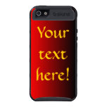 Caisse rouge et noire de l'iPhone 5 de cargaison d