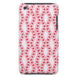 Caisse rouge-rose d'iPod de motif mignon et girly  Étuis iPod Touch