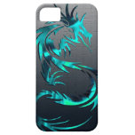 caisse tribale verte de téléphone de dragon coques iPhone 5 Case-Mate