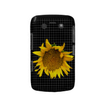 Caisse vérifiée de tournesol coque blackberry