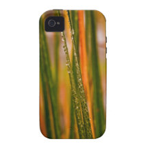 Caisse verte abstraite de Vibe de l'iPhone 4 iPhone 4 Case