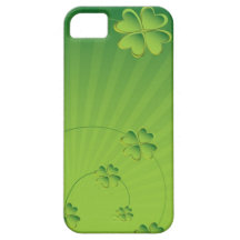Caisse verte de shamrock coque Case-Mate iPhone 5