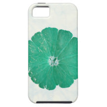 Caisse verte étrange de la fleur iPhone5 Coques iPhone 5