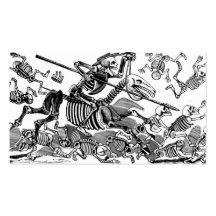 "Calavera de Don don Quichotte" circa 1900's tôt Cartes De Visite Professionnelles