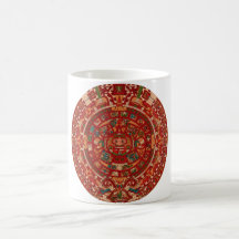 Calendrier aztèque 2012 tasses