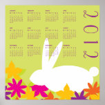 Calendrier de recherche de la peau "N" de lapin de Posters