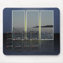 Calendrier principal de phare de Portland Tapis De Souris