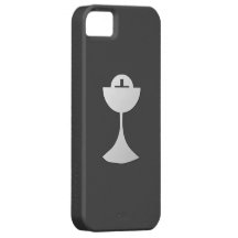 Calice et centre serveur argentés coque iPhone 5