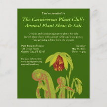 Californica de Darlingtonia, plante carnivore Tract Customisé