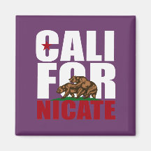 CALIFORNICATE - AIMANT POUR RÉFRIGÉRATEUR