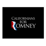 Californiens pour Romney-.png Cartes Postales
