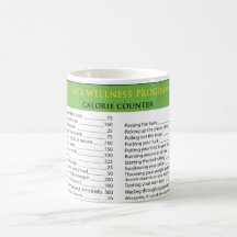 Calories de travail mug