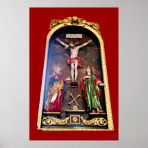 Calvaire rococo, Bavière Affiche