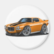 Camaro 1970-73 Orn/voiture de noir Magnets