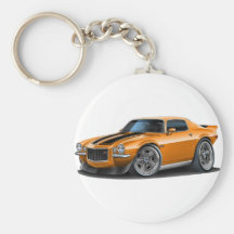 Camaro 1970-73 Orn/voiture de noir Porte-clés