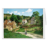 Camille Pissarro - huile de Pontoise 1867 d'ermita Cartes De Vœux
