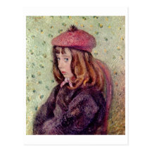 Camille Pissarro - toile d'huile de Felix 1881 de  Cartes Postales