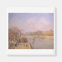 Camille Pissarro - toile d'huile du matin 1901 de  Magnets