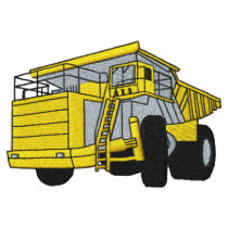 Camion à benne basculante polos brodés