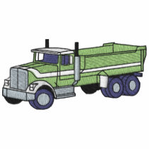Camion à benne basculante polos brodés