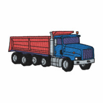 Camion à benne basculante polos brodés