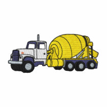 Camion de ciment polos brodés