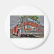 Camion de pompiers aimant