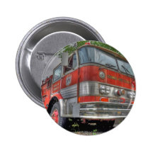 Camion de pompiers badge