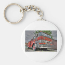 Camion de pompiers porte-clés