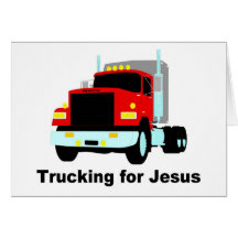 Camionnage pour Jésus Cartes De Vœux