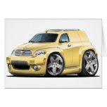 Camionnette bronzage de Chevy HHR Carte De Vœux