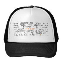 CAMIONNEUR DE SYNTAXE casquettes