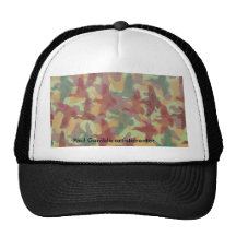 Camo penche le chapeau casquette de camionneur